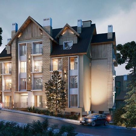 Loft Luxo Centro De Gramado Apartment Ngoại thất bức ảnh